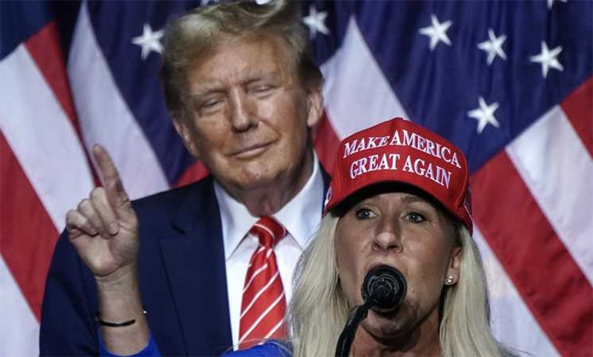 'I don't worship him': MAGA civil war erupts as MTG hits Trump with blistering response