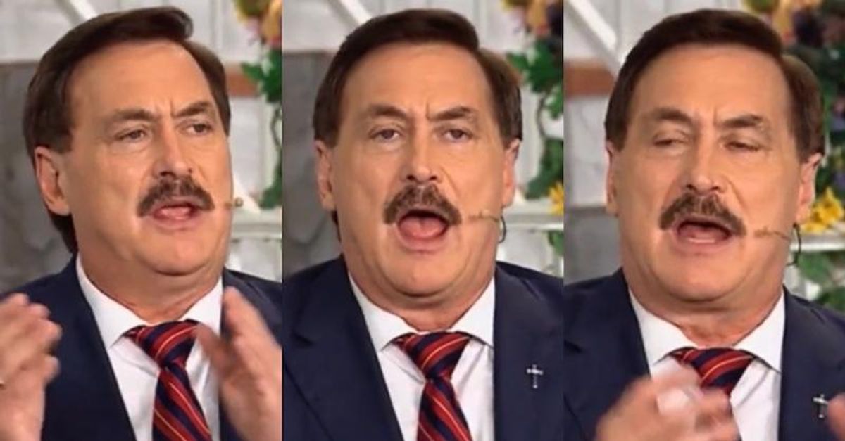 MyPillow CEO Mike Lindell launches paranoid rant: ‘Had to get on my knees and pray to God’