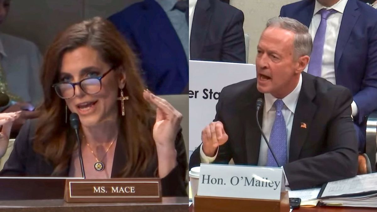 'You're denigrating!' DNC candidate clashes with Nancy Mace over 'woman' definition
