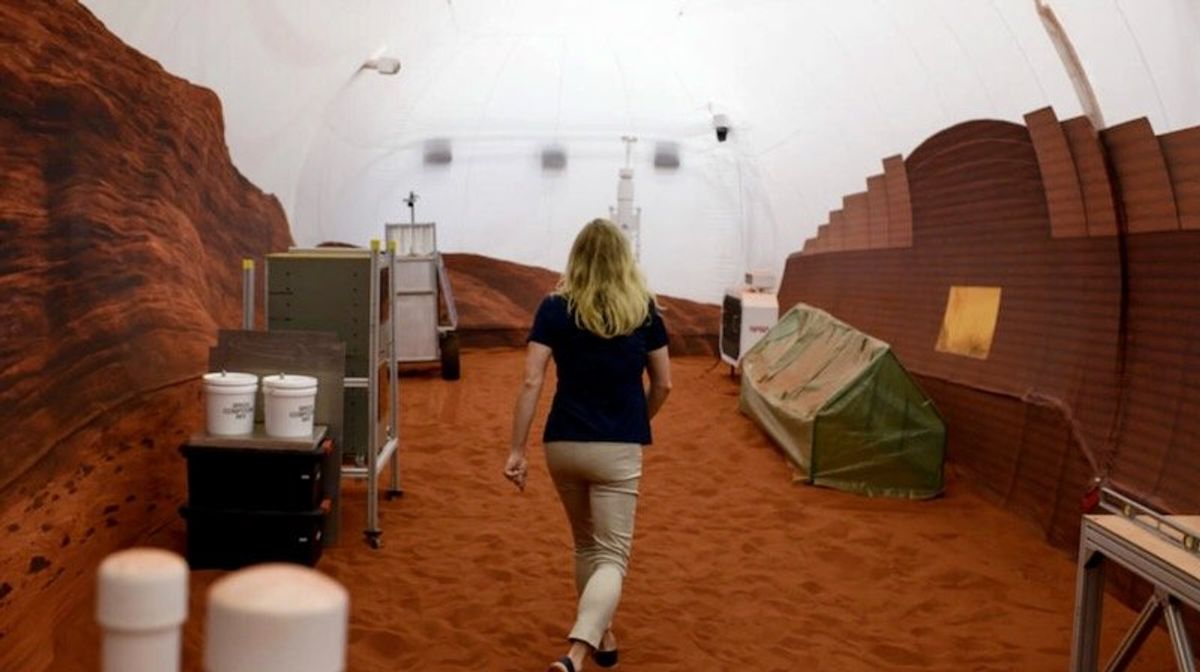 NASA unveils 'Mars' habitat for year-long experiments on Earth
