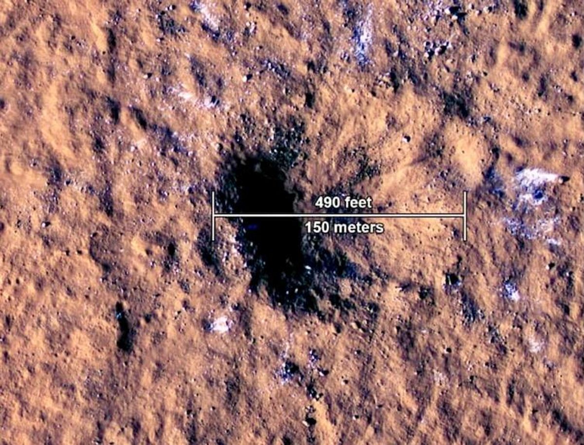 Meteorite that smashed into Mars shook planet, NASA says