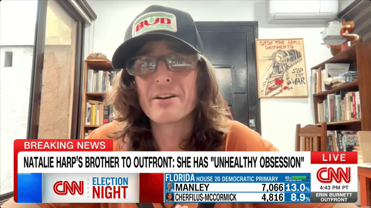 'I hope that you wake up': Natalie Harp's estranged brother breaks silence on CNN