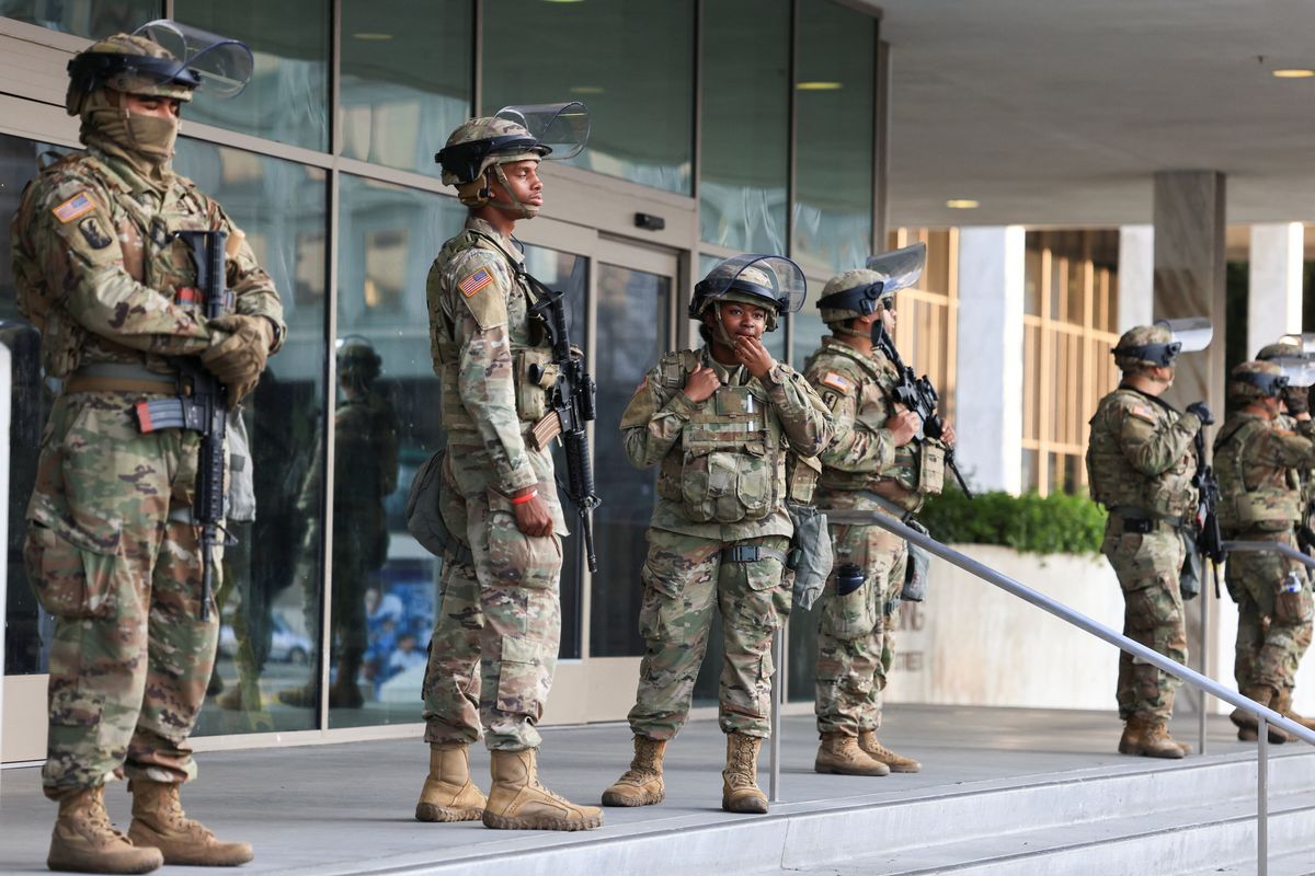 National Guard in LA