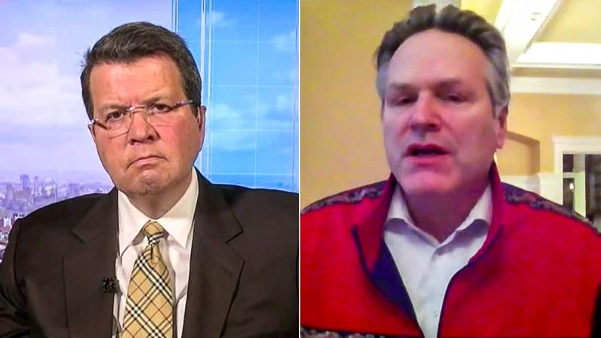Fox Business host asks GOP governor: 'Do you think the president looks like a baby? A sore loser?'