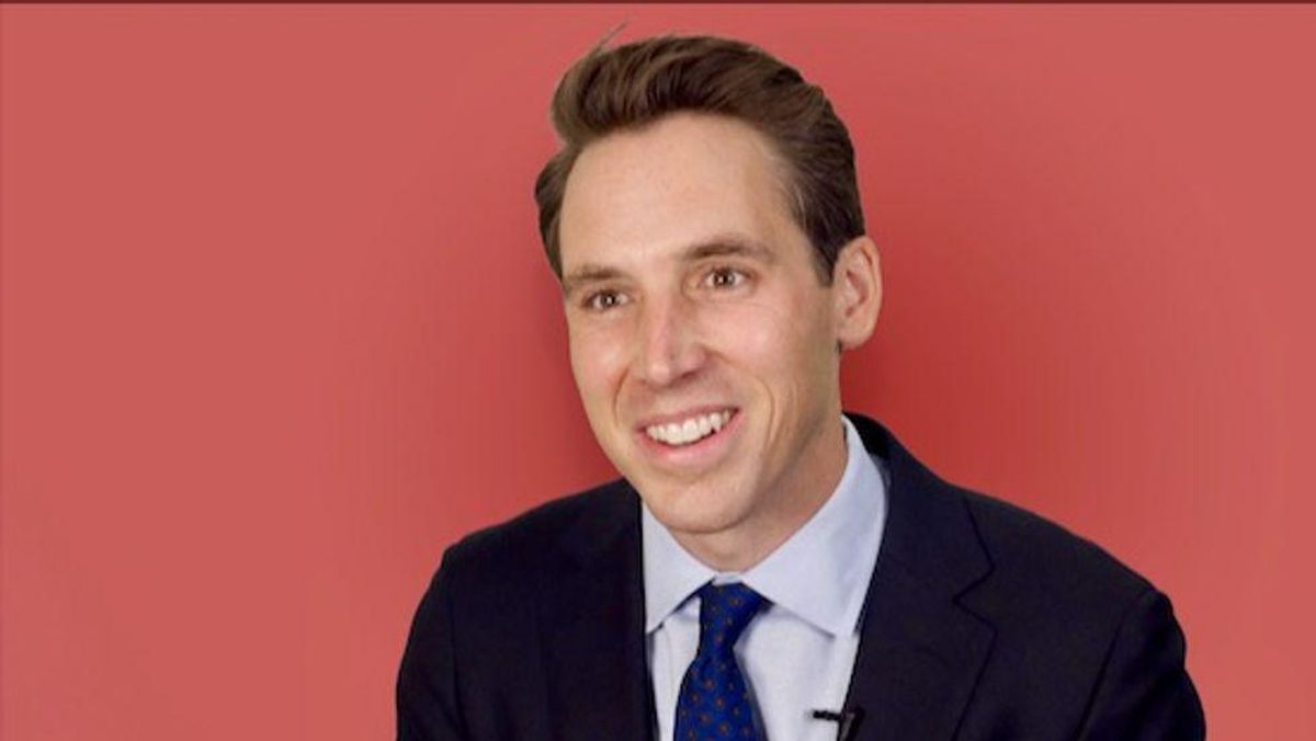 Republican Josh Hawley refuses to stop selling mug featuring pre-riot Jan. 6 fist pump