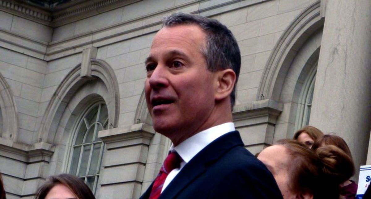 He was New York's attorney general -- now his law license has been suspended: report