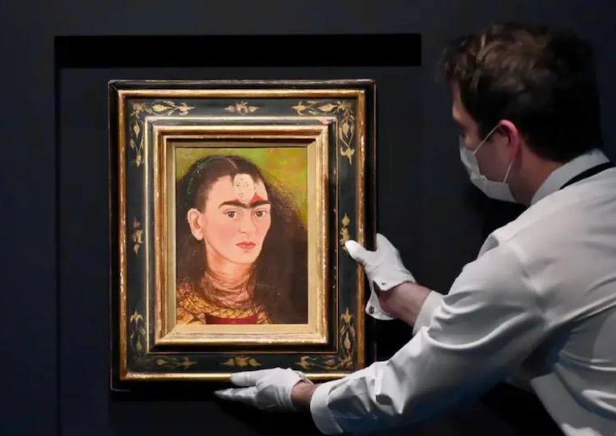 New York auction smashes record for Frida Kahlo work