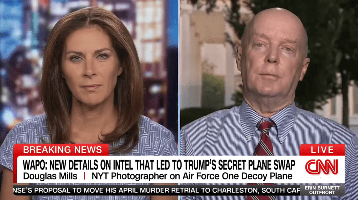 Suspicious details of Trump's secret plane swap revealed by Air Force One photographer