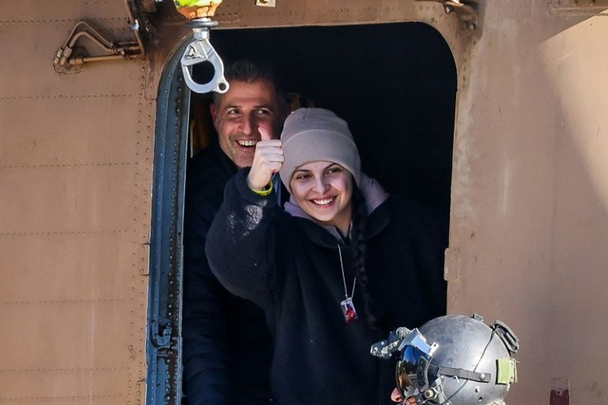 Freed hostages' smiles deceptive, Israel's military says