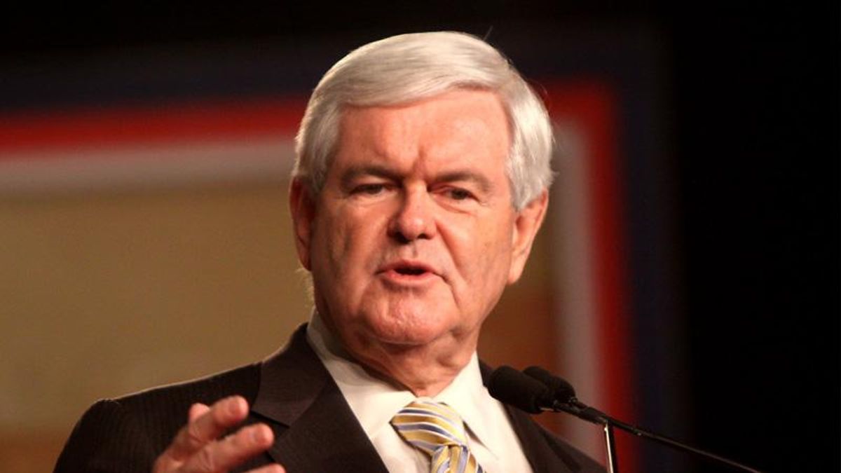'How's your sick wife?' Internet slams Newt Gingrich for calling Biden's speech 'hateful'