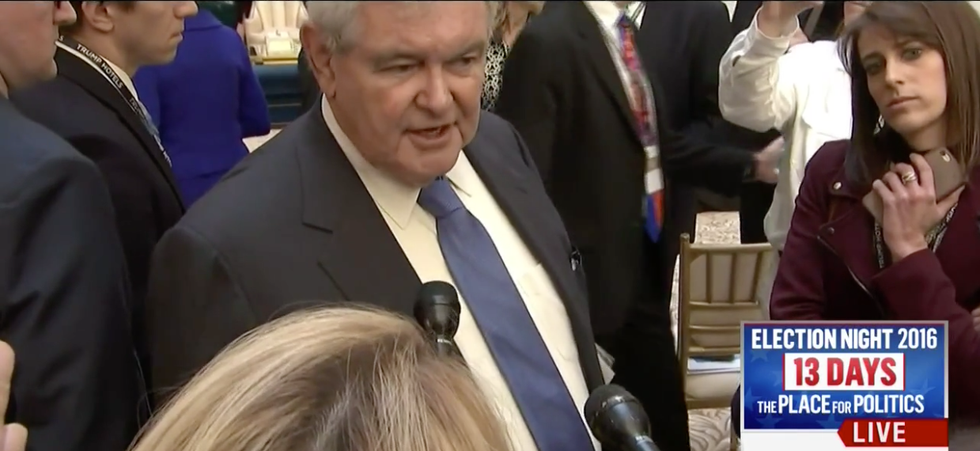 Newt Gingrich defends sexist meltdown: Women are thanking me for stopping Megyn Kelly's 'baloney'