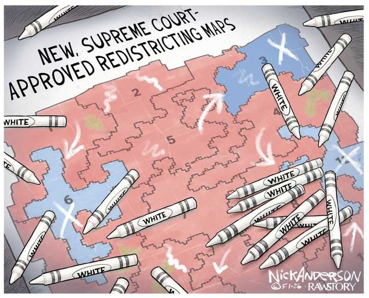 GOP draws with its favorite color after Supreme Court's blessing