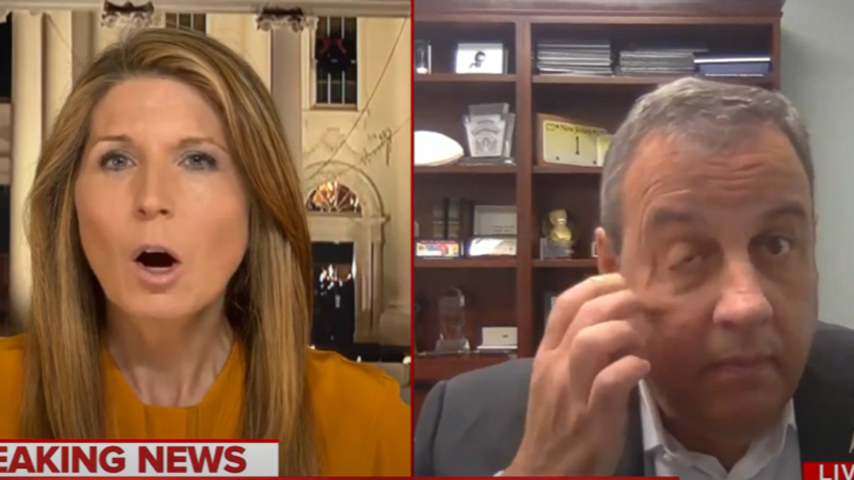 MSNBC's Nicolle Wallace slams Chris Christie to his face for 'trying to clean the Trump stink off'
