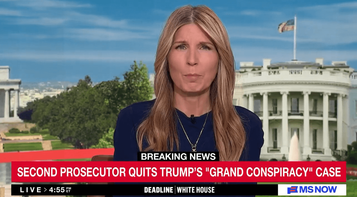 Nicolle Wallace spots growing 'debacle' for Trump DOJ as MAGA prosecutors flee
