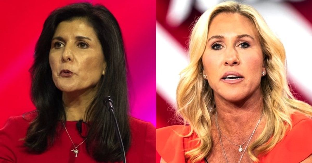 ‘Straight up communism’: Nikki Haley, Marjorie Taylor Greene increasingly share similar rhetoric to attack Democrats