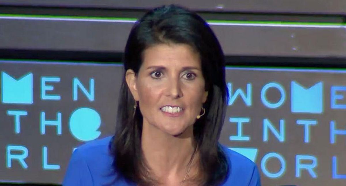 Nikki Haley's Memorial Day photo instantly backfires -- after it shows her at the beach and not honoring the troops