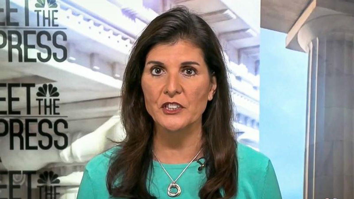 Ex-Trump official Nikki Haley on Putin: 'You never sleep with the devil because then the devil owns you'