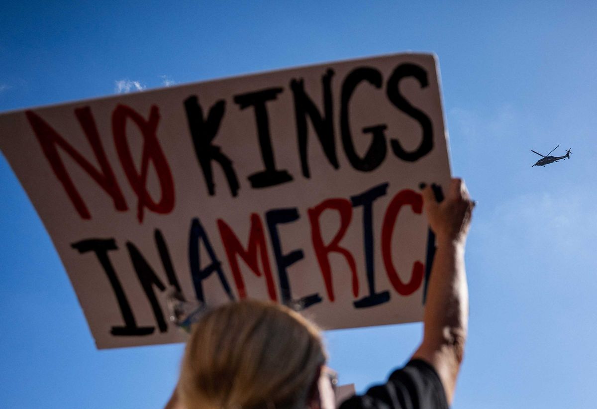 No Kings protest