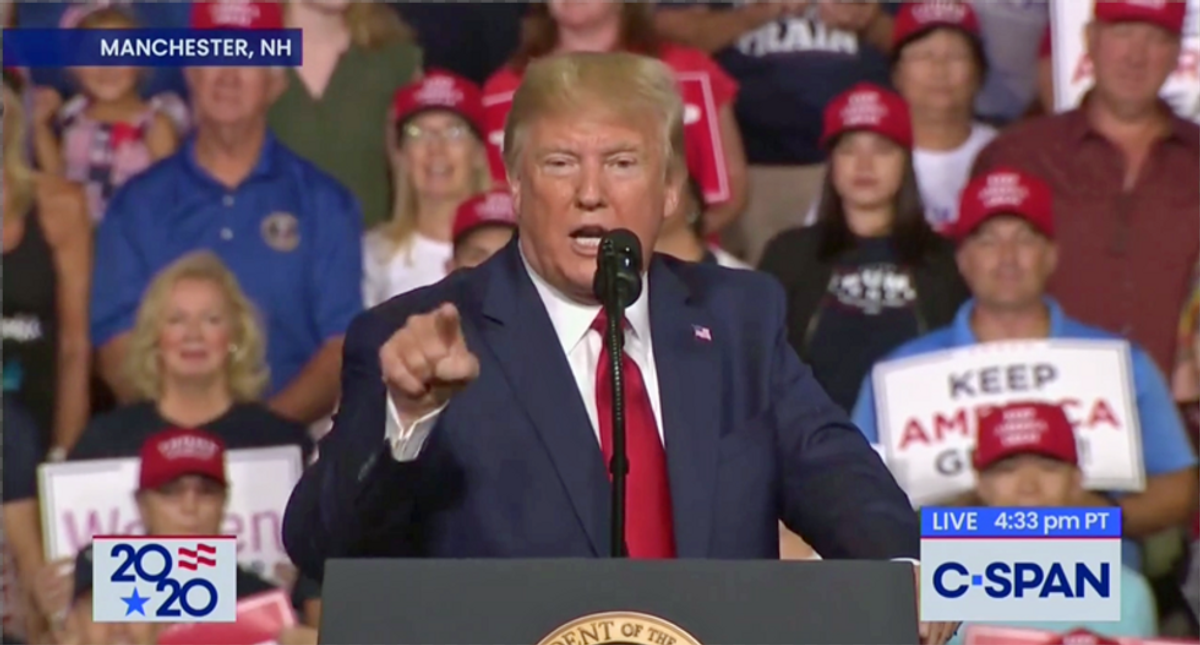 WATCH: Trump praises alleged child sex trafficker Matt Gaetz as a 'friend' at Sarasota rally