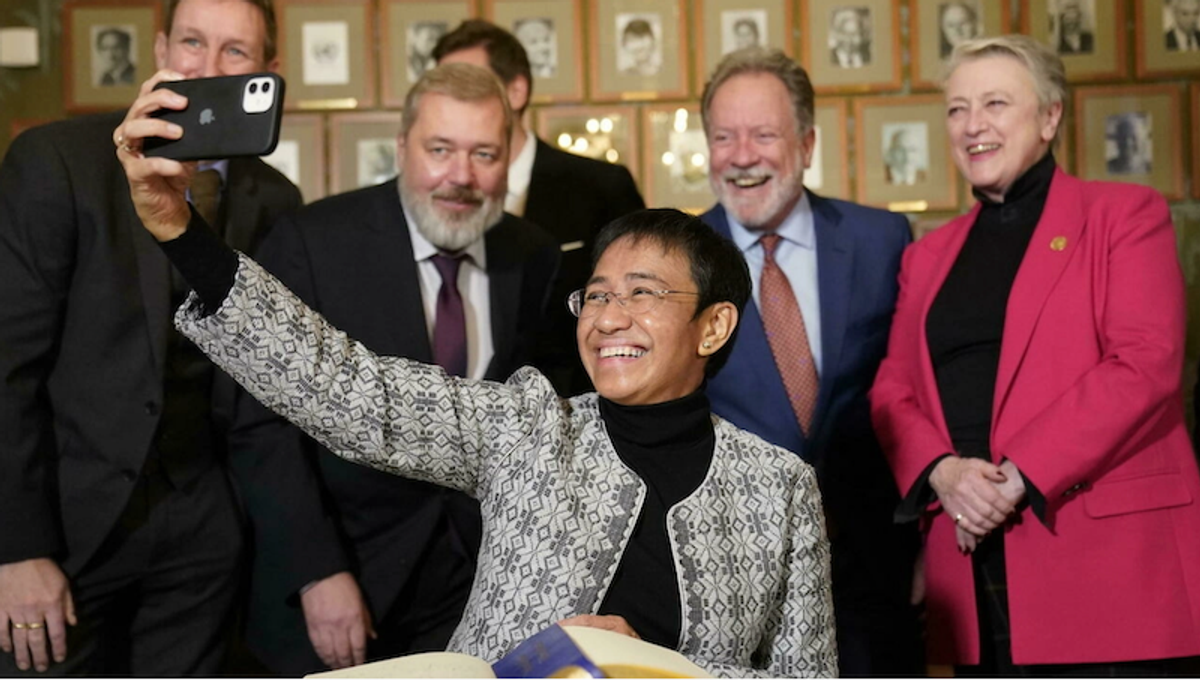 Nobel Peace laureates slam persistent threat to press freedom