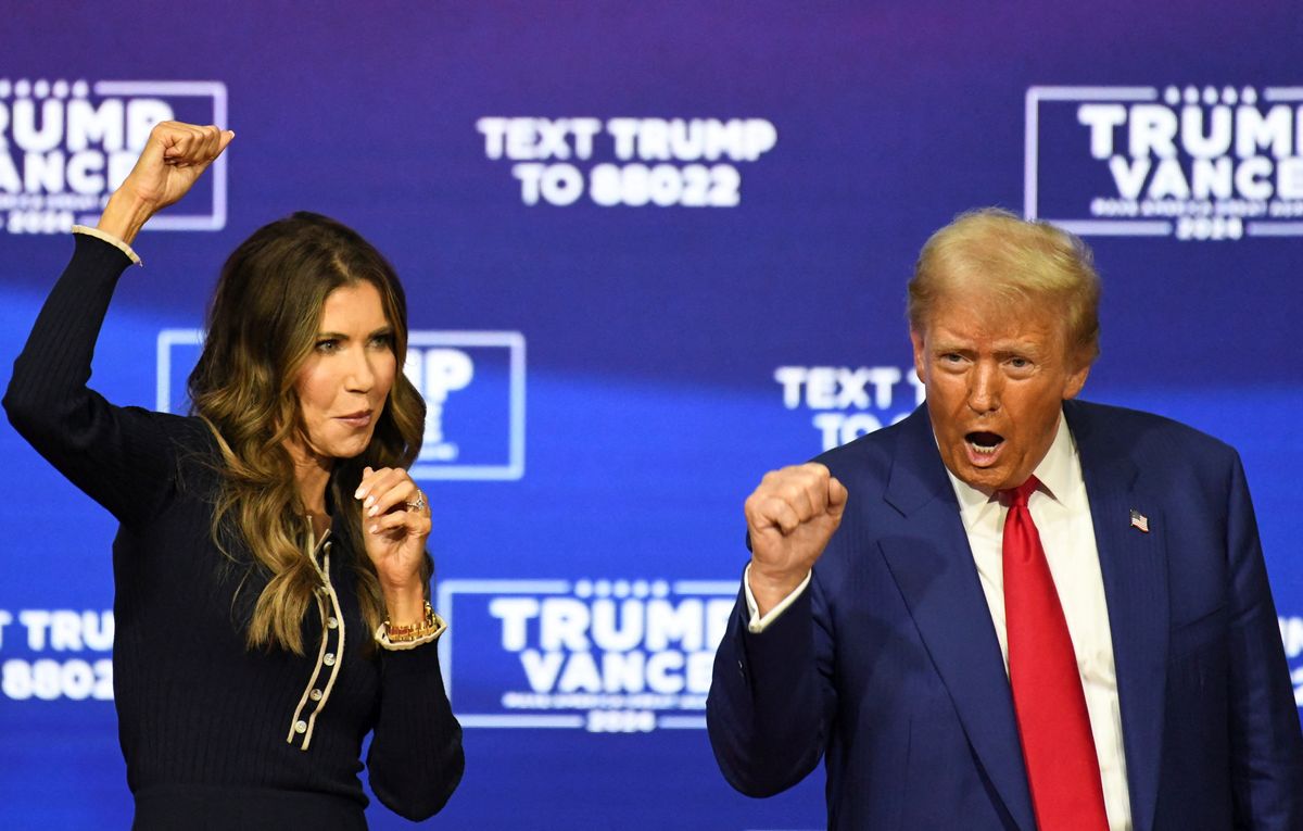 Noem and Trump