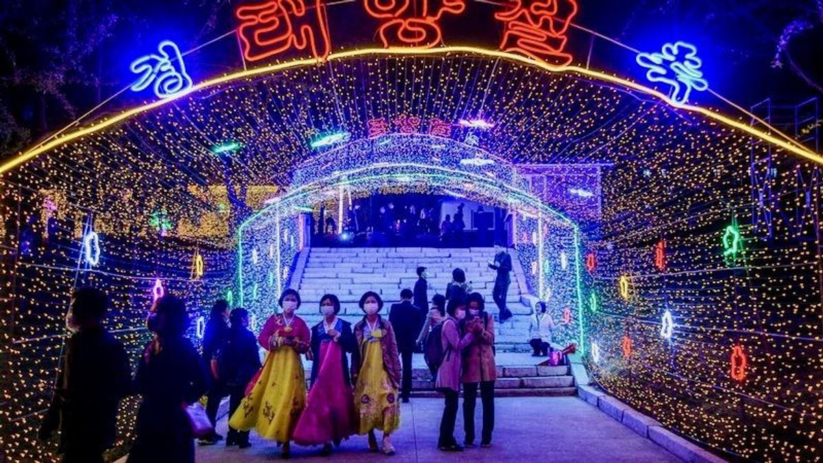 North Korea celebrates founding leader's birthday