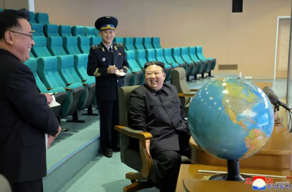 Kim Jong Un reviews satellite photos of U.S. bases in Hawaii, South Korea: state media