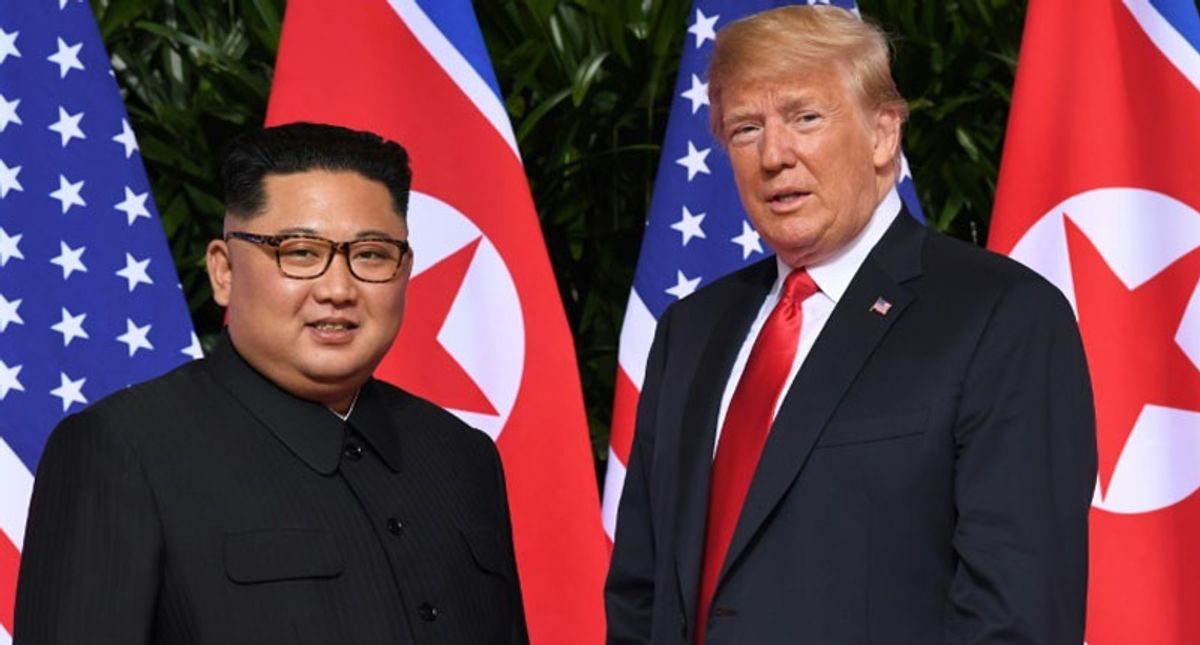 Trump brags of friendship with Kim Jong Un as he rages about North Korea stance