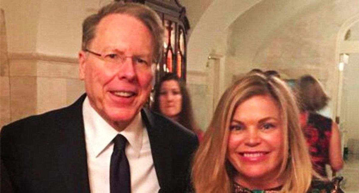 Here's what Wayne LaPierre's wife thought Trump owed her after NRA played key role in his election