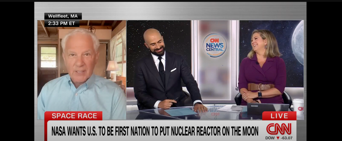 'Fail': CNN cracks up at nuclear expert's brutal takedown of Trump's big plan for the moon
