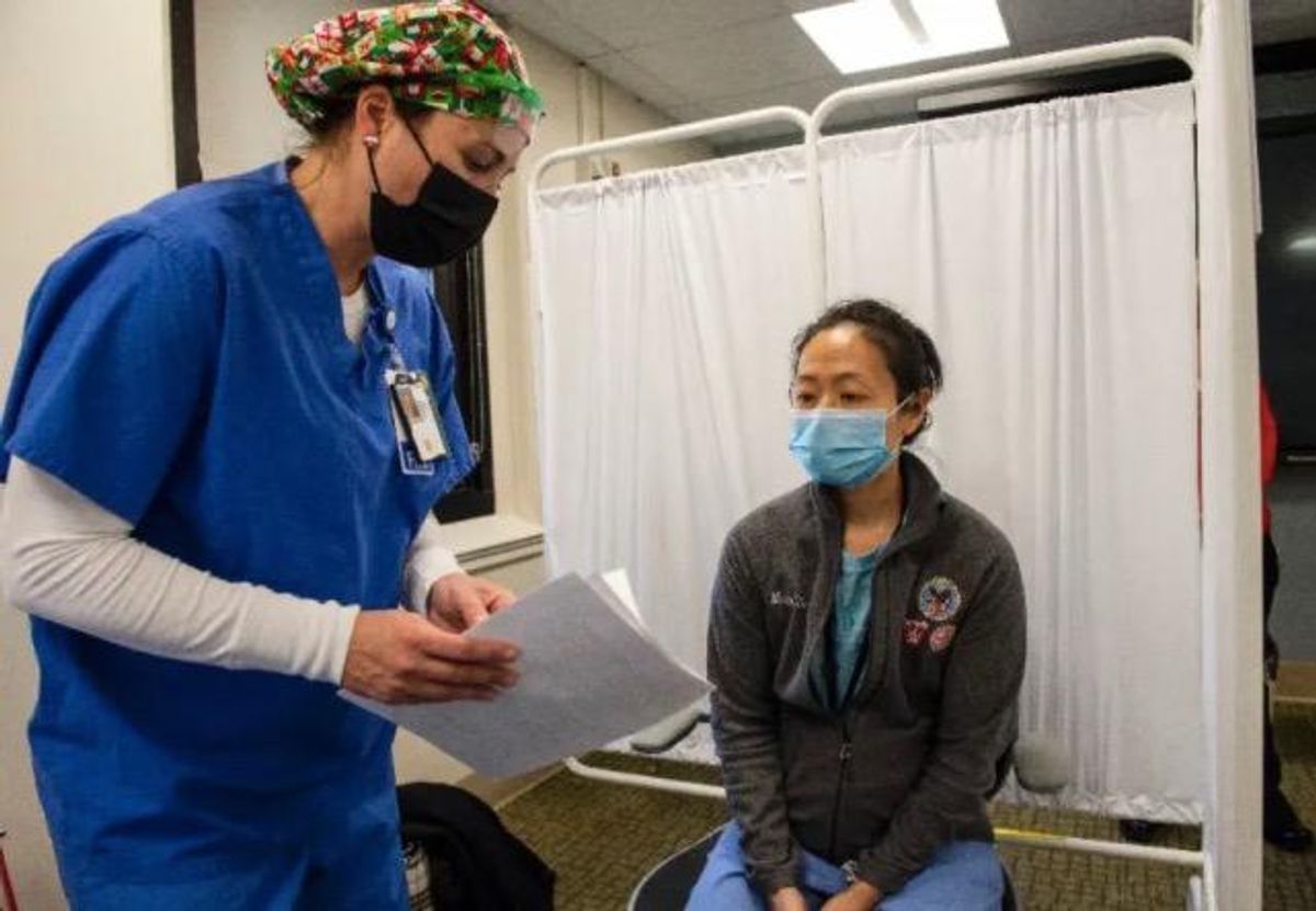 Nurses who went viral celebrating COVID vaccine are now under attack by anti-vaxxers