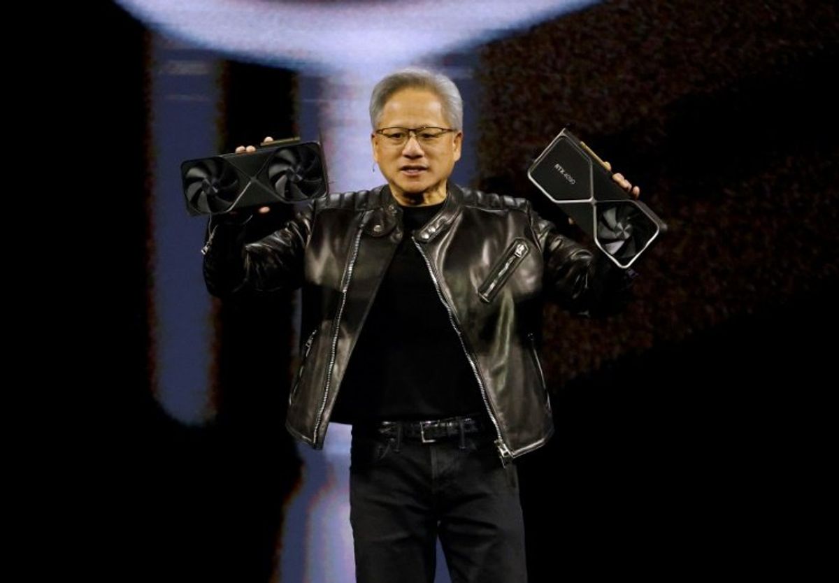 Nvidia chief confident chip maker can weather US tariffs