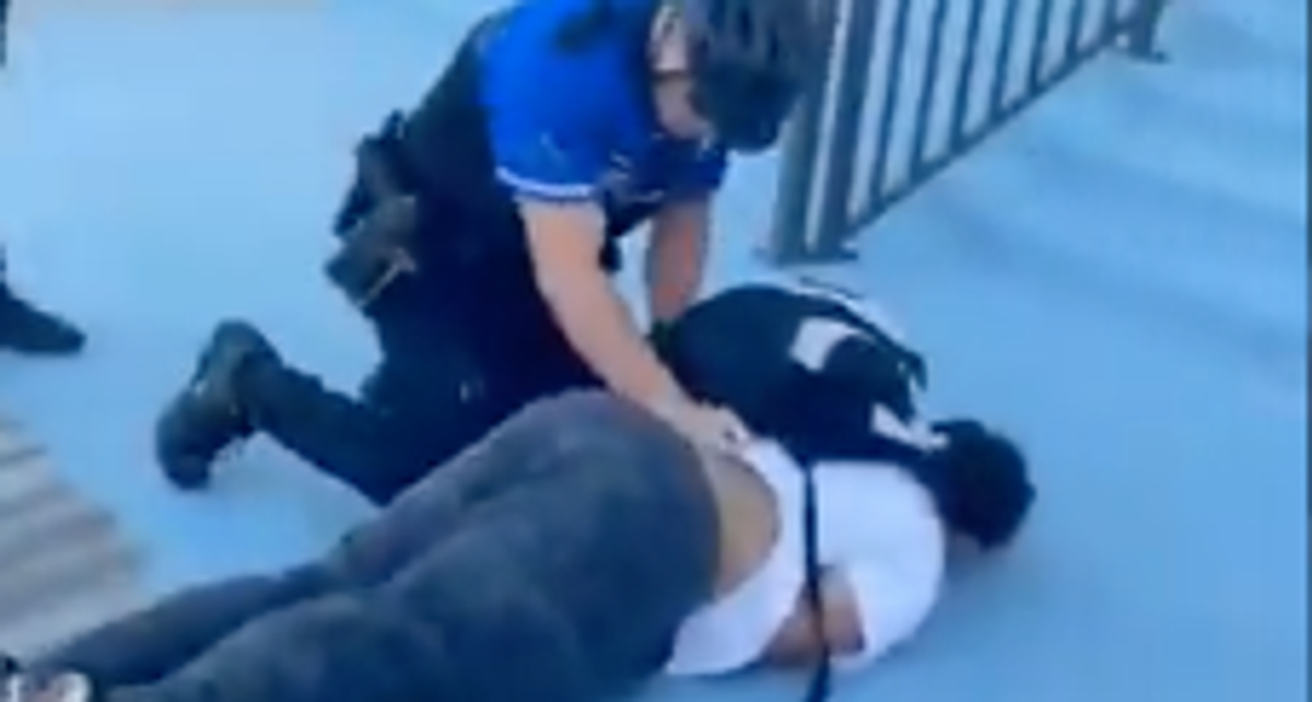 WATCH: Maryland cops brutalize teens for vaping on boardwalk
