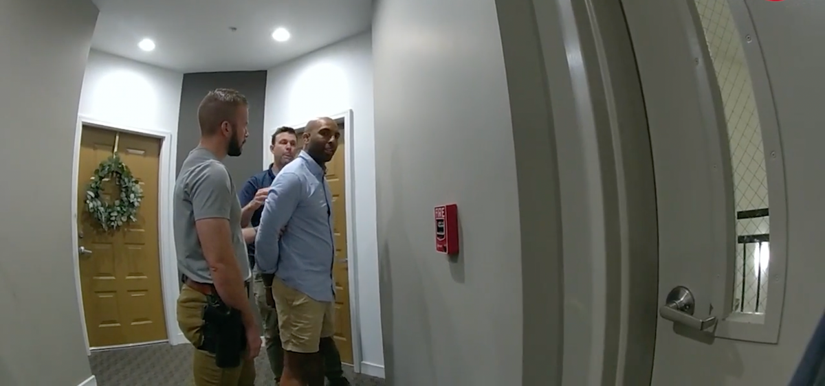 Watch: Trump co-defendant arrest caught on bodycam after physical confrontation with FBI