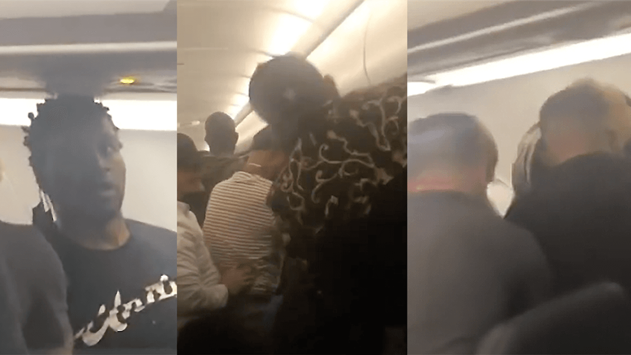 WATCH: Brawl erupts on Frontier Airlines flight – forcing plane to make emergency landing