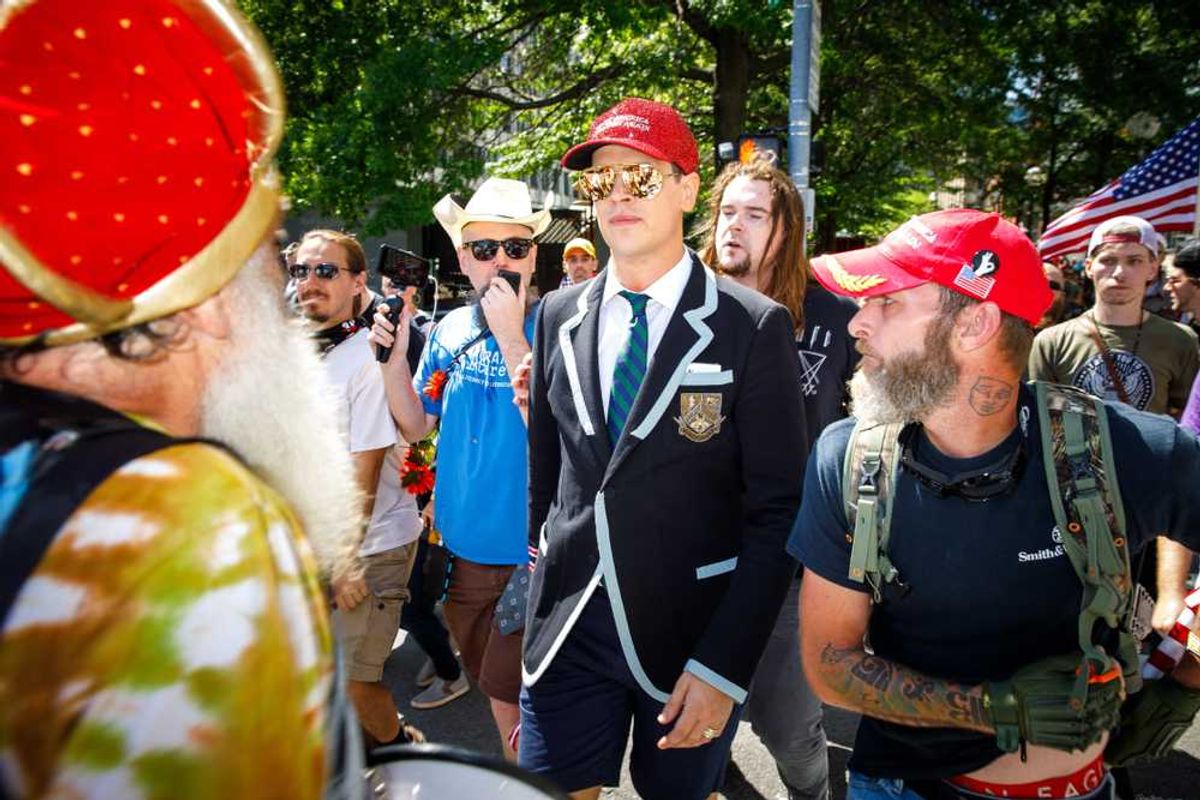 Far-right provocateur detained by Trump's ICE under mysterious circumstances