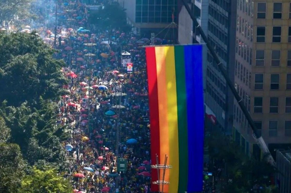 São Paulo pride parade draws hundreds of thousands