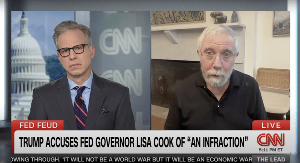 'Banana republic type stuff': Nobel economist Paul Krugman blows up at Trump on CNN