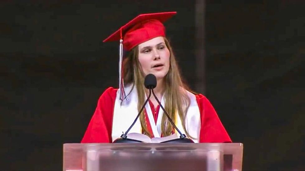 Texas valedictorian secretly switches speech to rail against 'dehumanizing' abortion law