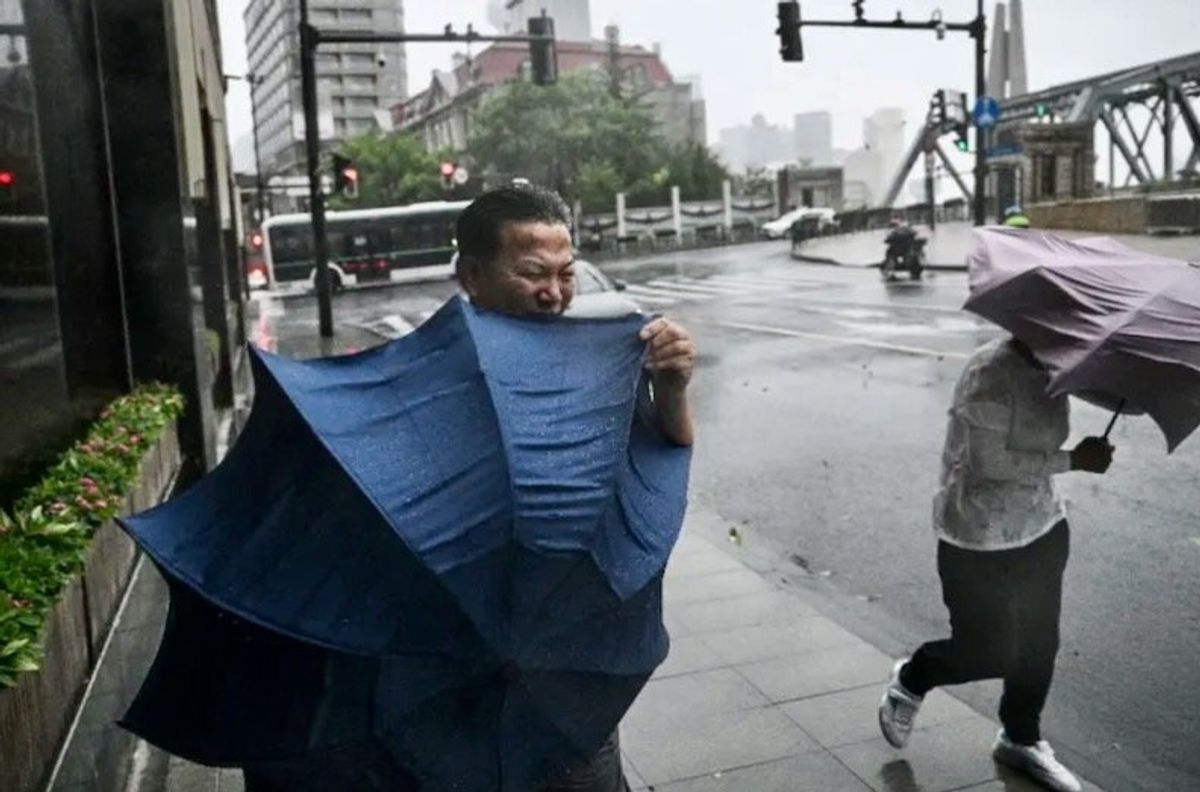 Strongest typhoon to hit Shanghai since 1949 shuts down megacity