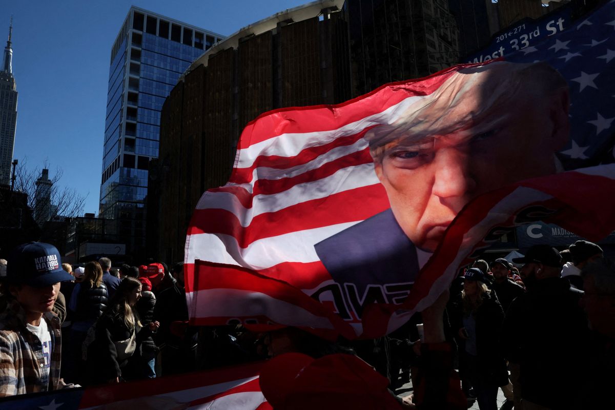 'Dark, gothic MAGA': 'Full display' of hate at Trump rally leaves critics reeling
