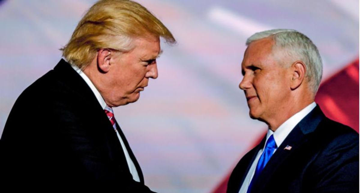 New leaks show Pence allies 'might be slipping the shiv' into Trump: columnist