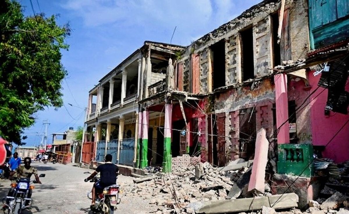Earthquake kills several people in Haiti following deadly floods