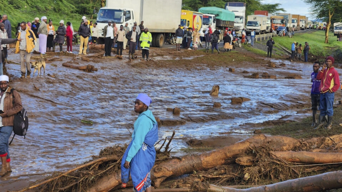 Scores killed in Kenya after dam bursts following weeks of heavy flooding