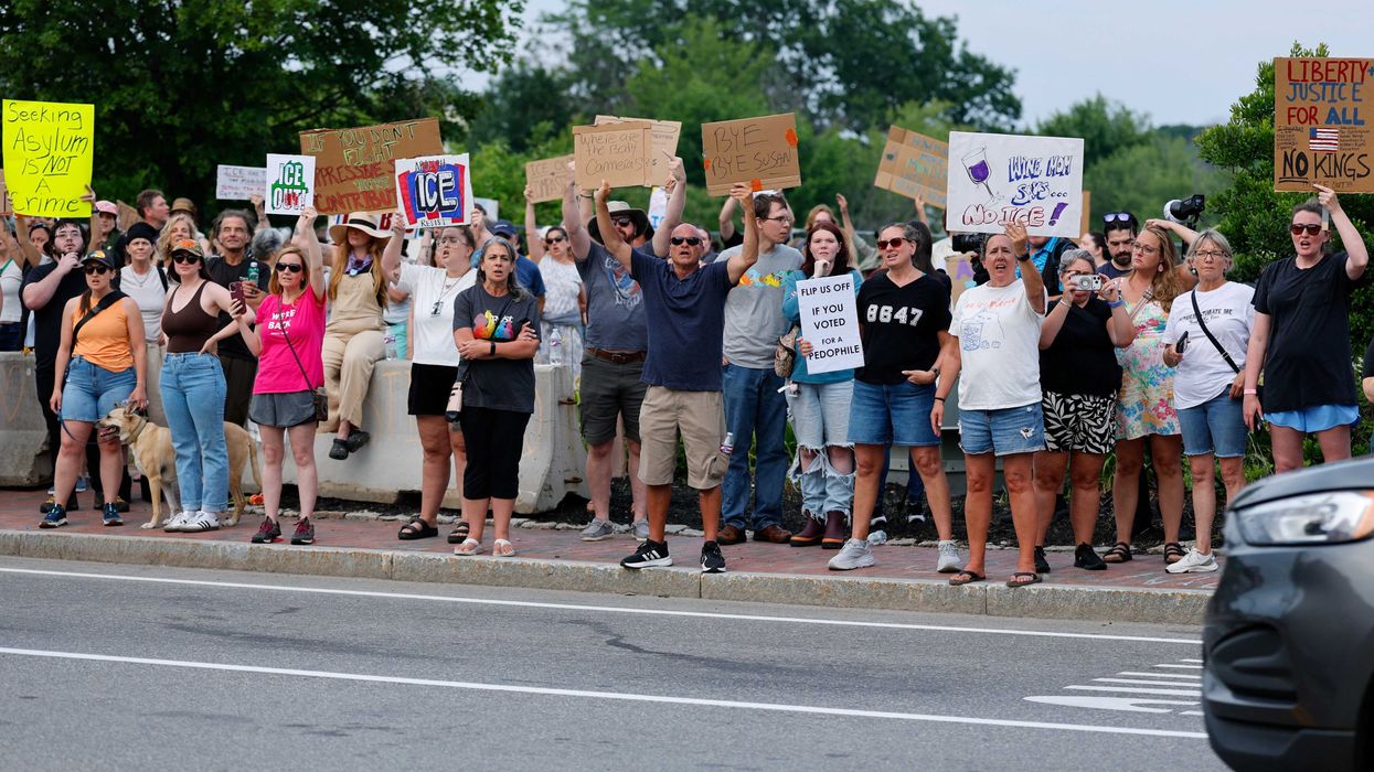 'Furious' protesters descend on small Maine town after 'horrific' ICE killing