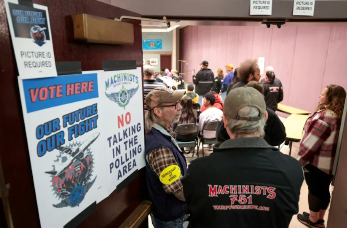 Boeing union says approves contract, ending over 7-week strike