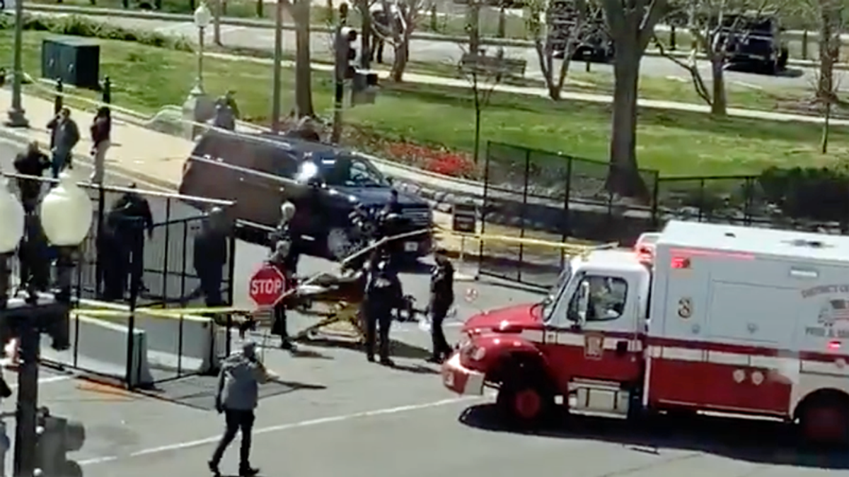 Capitol Policer officer killed in ramming attack on barricades: chief