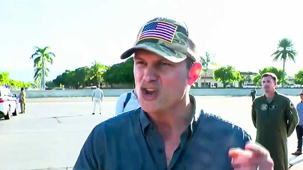 'Nobody's texting war plans!' Pete Hegseth spins like crazy as reporters pepper him