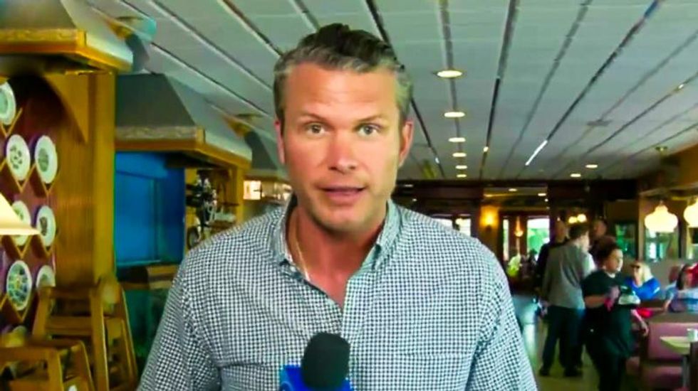 Fox News host gags at bilingual colleague: 'I only speak one language — American!'