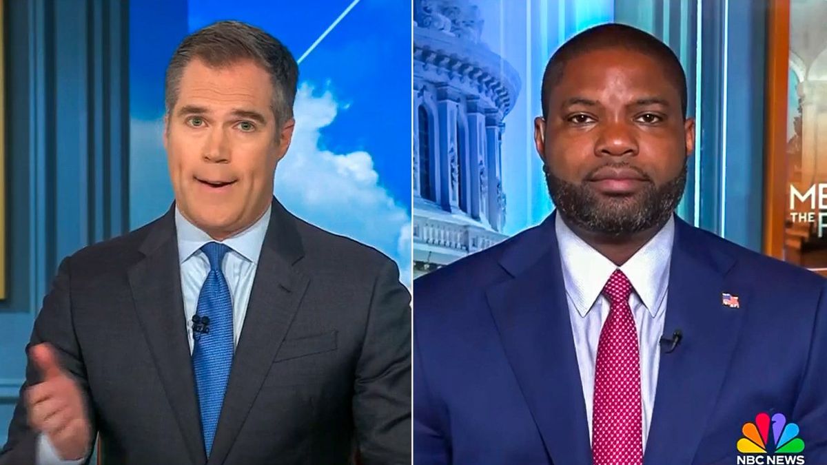 'There is no evidence': Host fact checks Byron Donalds on 'weaponization' against Trump